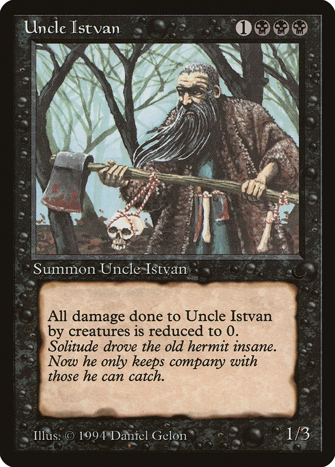 Magic the Gathering Card - Uncle Istvan - MTG Circle