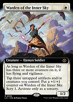 Magic the Gathering Card - Warden of the Inner Sky - MTG Circle