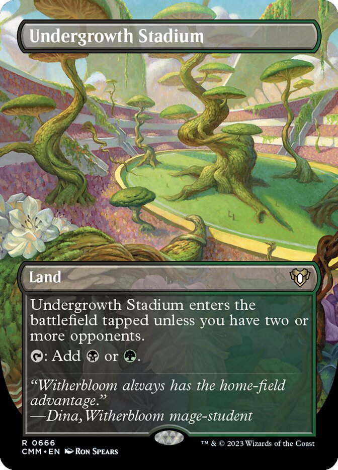Magic the Gathering Card - Undergrowth Stadium - MTG Circle