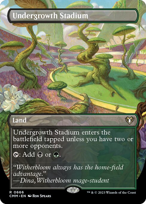 Magic the Gathering Card - Undergrowth Stadium - MTG Circle