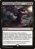 Magic the Gathering Card - Necromantic Selection - MTG Circle
