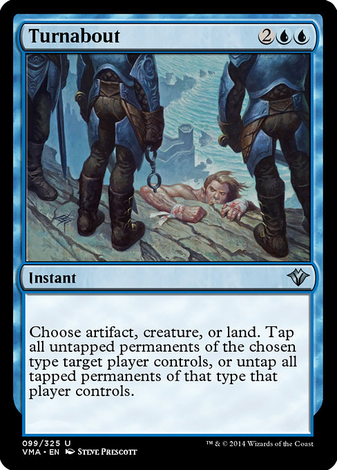 Magic the Gathering Card - Turnabout - MTG Circle