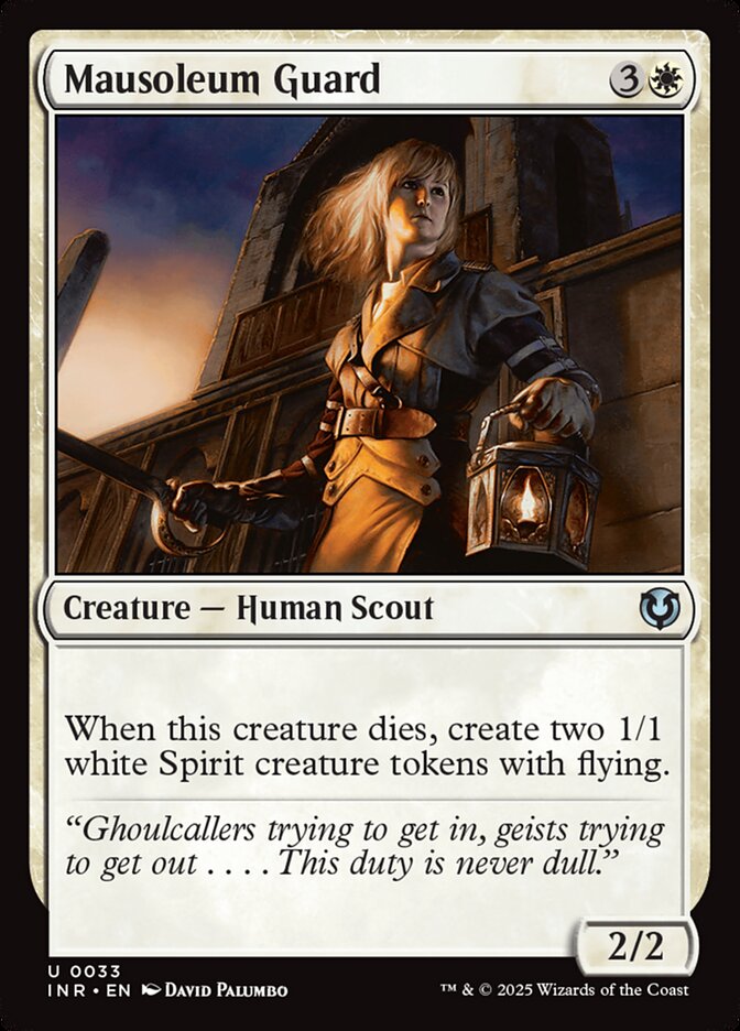 Magic the Gathering Card - Mausoleum Guard - MTG Circle