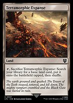 Magic the Gathering Card - Terramorphic Expanse - MTG Circle