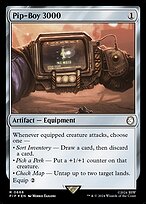 Magic the Gathering Card - Pip-Boy 3000 - MTG Circle