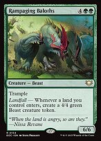 Magic the Gathering Card - Rampaging Baloths - MTG Circle