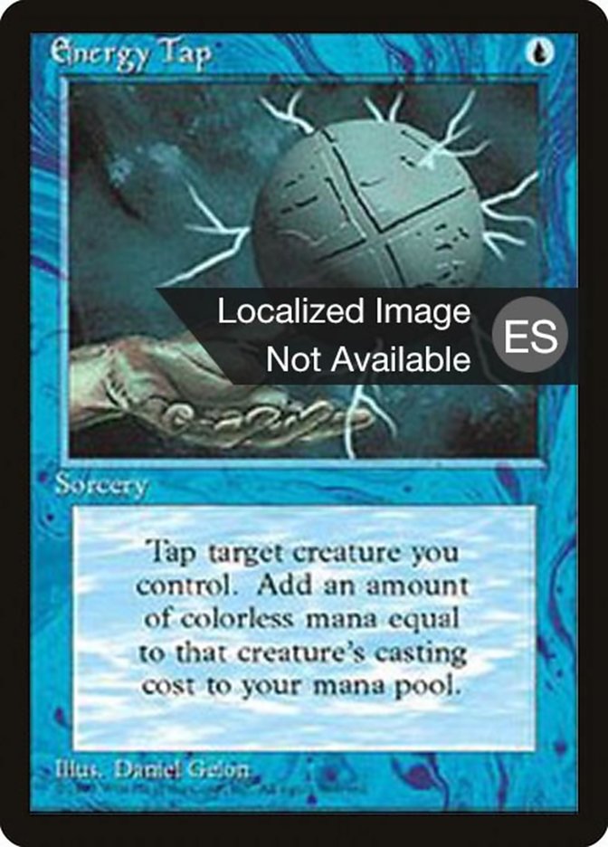 Magic the Gathering Card - Energy Tap - MTG Circle