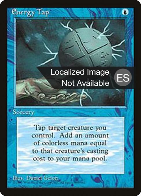 Magic the Gathering Card - Energy Tap - MTG Circle