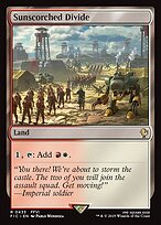 Magic the Gathering Card - Sunscorched Divide - MTG Circle