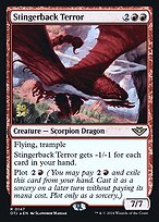 Magic the Gathering Card - Stingerback Terror - MTG Circle