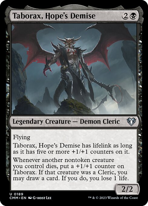 Magic the Gathering Card - Taborax, Hope's Demise - MTG Circle