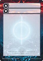 Magic the Gathering Card - Double-Faced Substitute Card - MTG Circle