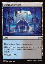 Magic the Gathering Card - Dimir Aqueduct - MTG Circle