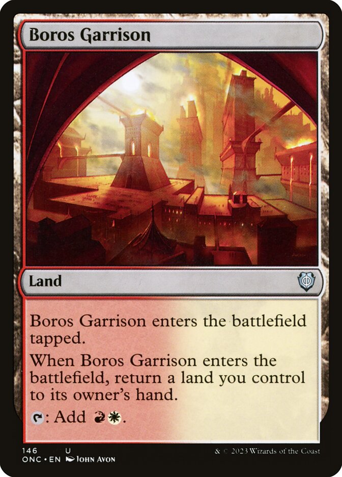 Magic the Gathering Card - Boros Garrison - MTG Circle