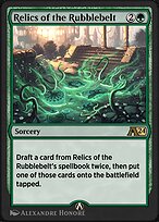 Magic the Gathering Card - Relics of the Rubblebelt - MTG Circle