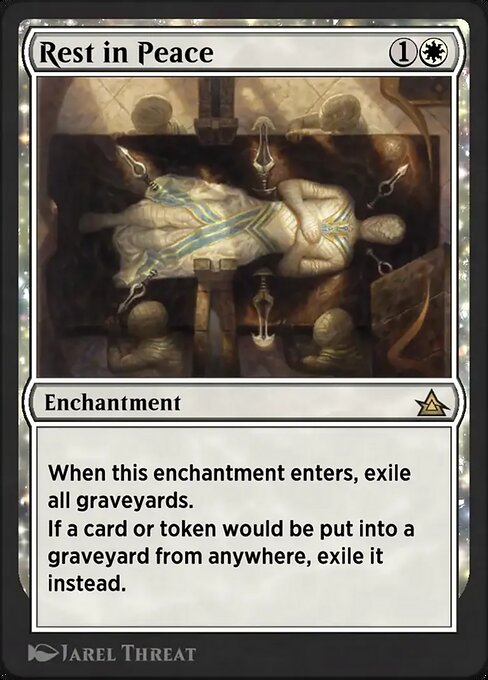 Magic the Gathering Card - Rest in Peace - MTG Circle