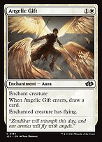 Magic the Gathering Card - Angelic Gift - MTG Circle