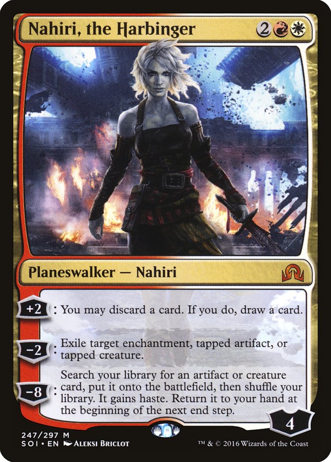 Magic the Gathering Card - Nahiri, the Harbinger - MTG Circle