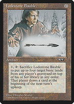 Magic the Gathering Card - Lodestone Bauble - MTG Circle