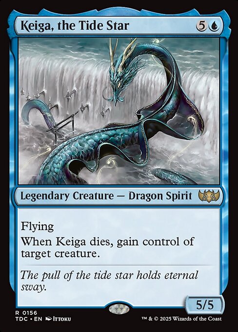 Magic the Gathering Card - Keiga, the Tide Star - MTG Circle