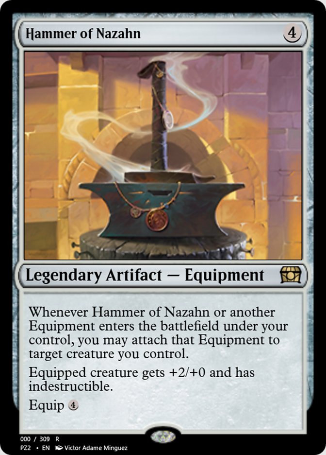 Magic the Gathering Card - Hammer of Nazahn - MTG Circle
