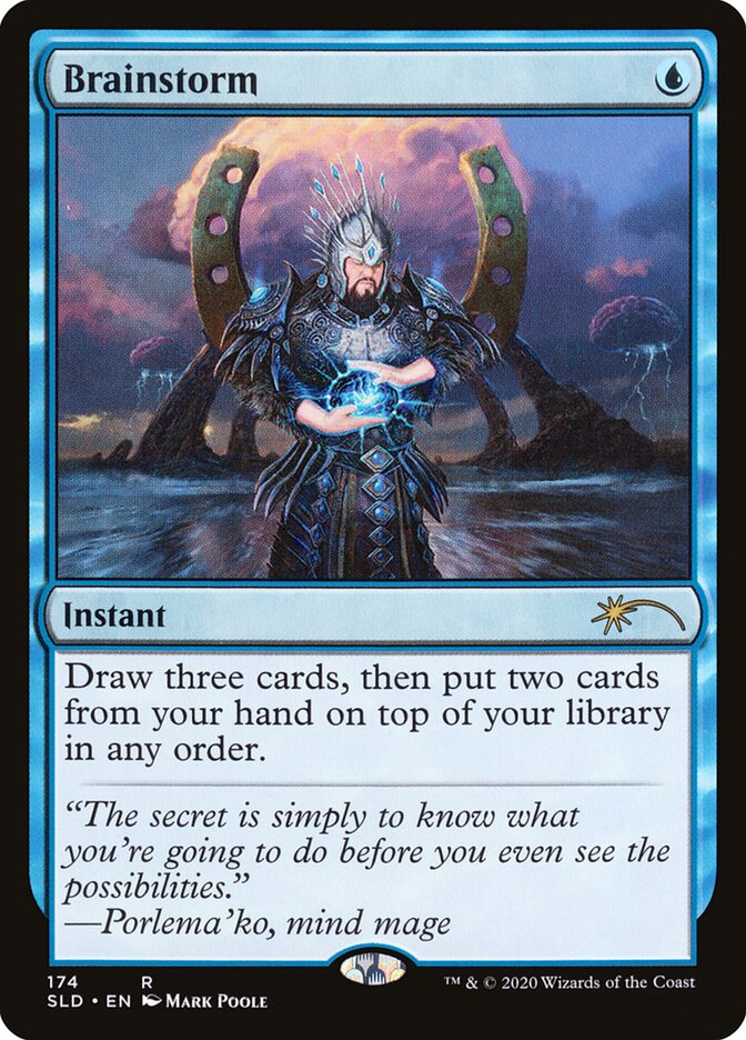 Magic the Gathering Card - Brainstorm - MTG Circle