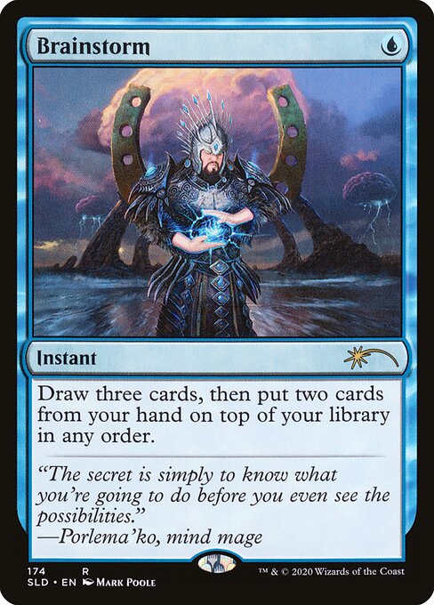 Magic the Gathering Card - Brainstorm - MTG Circle