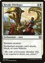 Magic the Gathering Card - Revoke Privileges - MTG Circle
