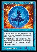 Magic the Gathering Card - Force of Negation - MTG Circle