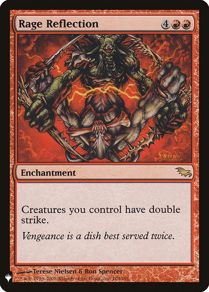 Magic the Gathering Card - Rage Reflection - MTG Circle