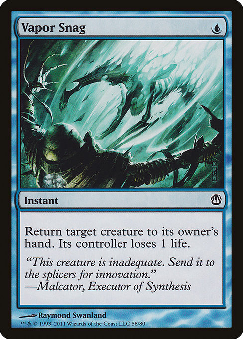 Magic the Gathering Card - Vapor Snag - MTG Circle