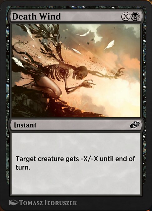 Magic the Gathering Card - Death Wind - MTG Circle