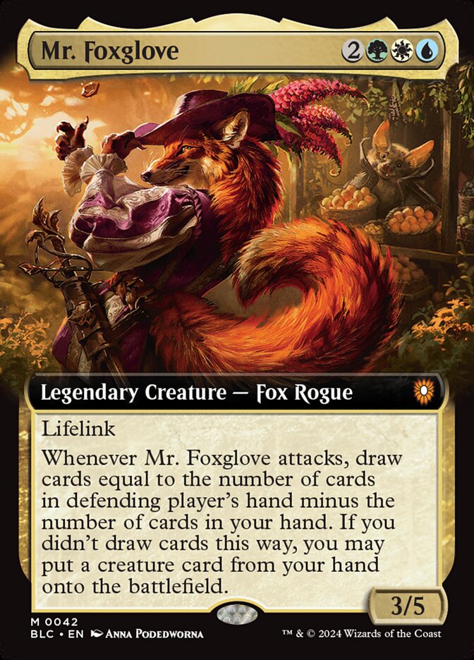 Magic the Gathering Card - Mr. Foxglove - MTG Circle