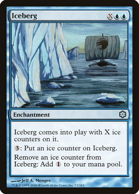 Magic the Gathering Card - Iceberg - MTG Circle