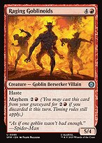 Magic the Gathering Card - Raging Goblinoids - MTG Circle