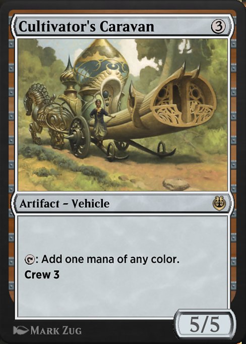 Magic the Gathering Card - Cultivator's Caravan - MTG Circle