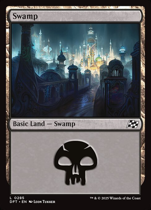 Magic the Gathering Card - Swamp - MTG Circle