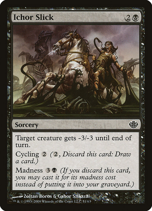 Magic the Gathering Card - Ichor Slick - MTG Circle