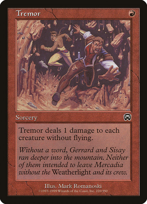Magic the Gathering Card - Tremor - MTG Circle