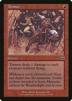 Magic the Gathering Card - Tremor - MTG Circle