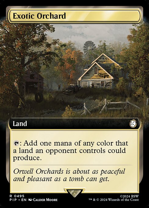 Magic the Gathering Card - Exotic Orchard - MTG Circle