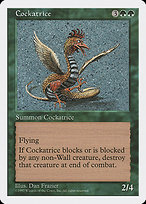 Magic the Gathering Card - Cockatrice - MTG Circle