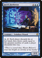 Magic the Gathering Card - Jace's Archivist - MTG Circle