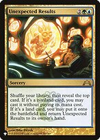 Magic the Gathering Card - Unexpected Results - MTG Circle