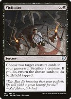 Magic the Gathering Card - Victimize - MTG Circle