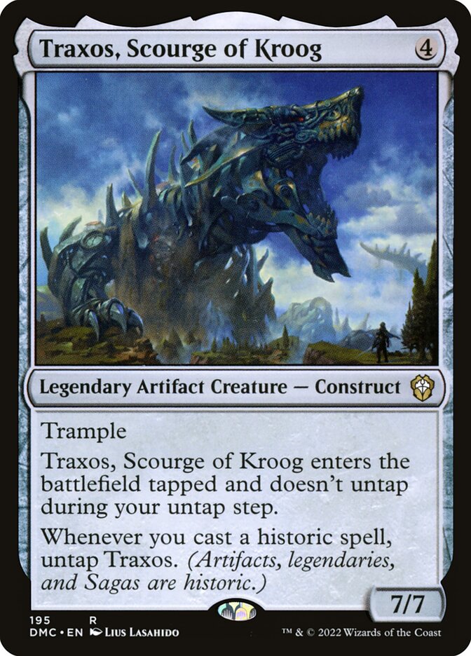 Magic the Gathering Card - Traxos, Scourge of Kroog - MTG Circle