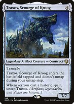 Magic the Gathering Card - Traxos, Scourge of Kroog - MTG Circle