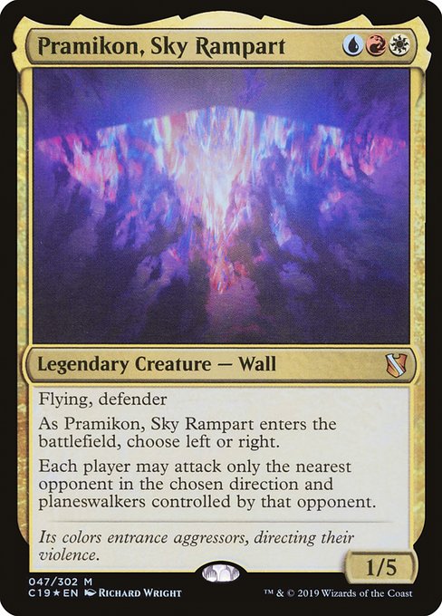 Magic the Gathering Card - Pramikon, Sky Rampart - MTG Circle