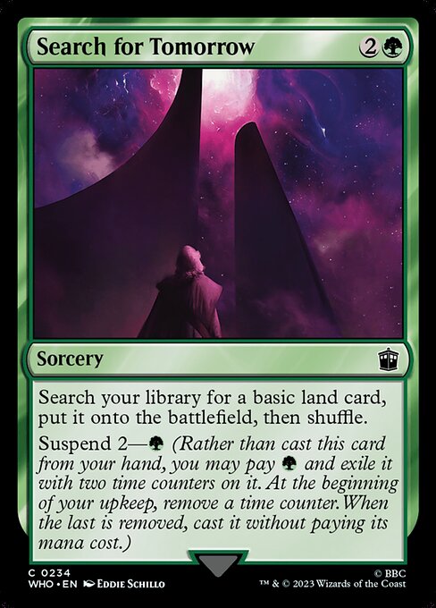 Magic the Gathering Card - Search for Tomorrow - MTG Circle