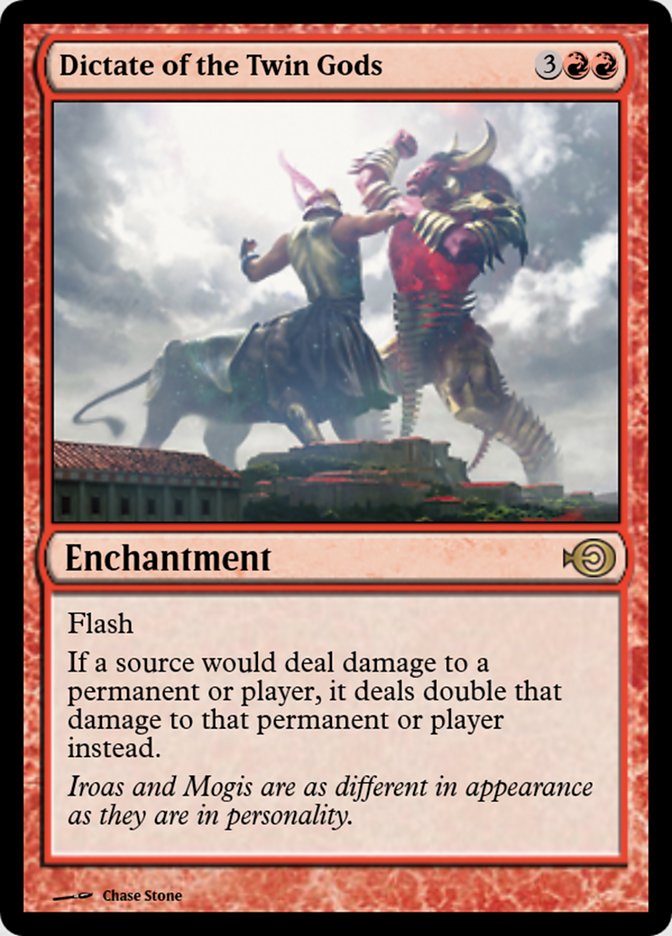 Magic the Gathering Card - Dictate of the Twin Gods - MTG Circle